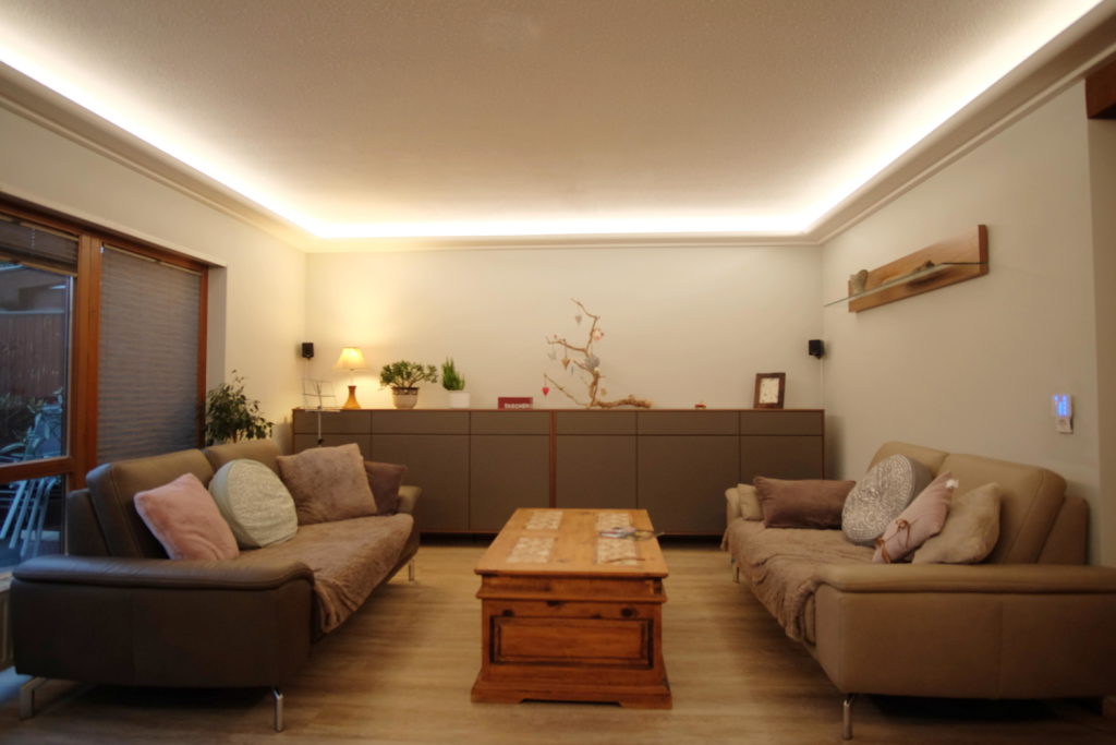 Indirektes Licht Vorher > Nachher